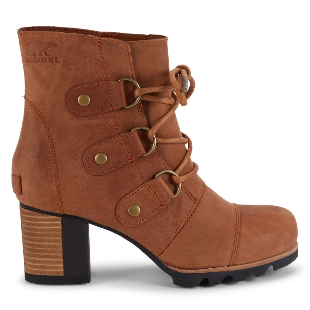 Sorel Addington Suede Lace-Up Booties- NO BOX